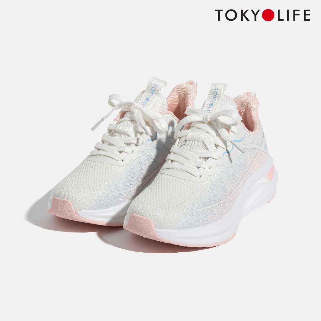 Giày thể thao nữ TOKYOLIFE siêu nhẹ êm chân vải dệt cao cấp thoáng khí 40000445