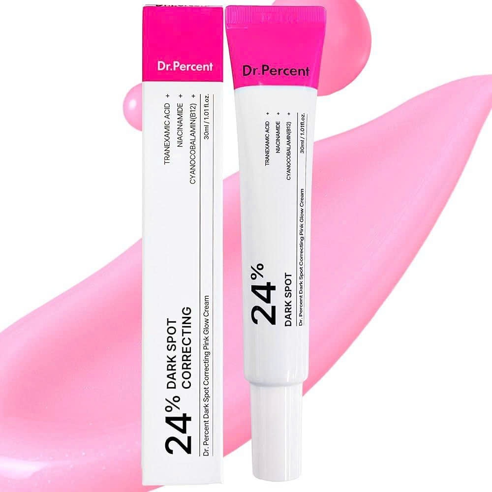 A10_ Kem dưỡng trắng da mờ thâm sạm nám tàn nhang Dr.Percent Dark Spot Correcting Pink Glow Cream