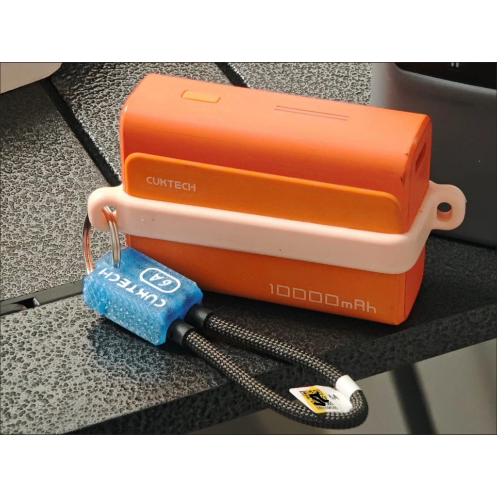 Móc treo cáp Cuktech Ngắn 6A - Siêu nhẹ - Bền chắc - Đa dạng màu sắc