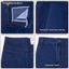 Quần short jeans nam MASCULINE MSJT60 form regular cotton co giãn, màu xanh trẻ trung