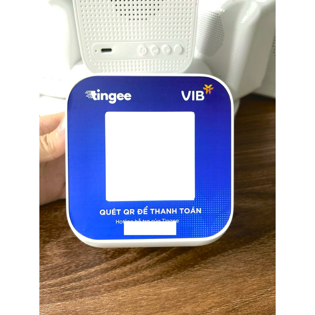 Loa VIB - Loa đọc thông báo chuyển khoản về thẳng trực tiếp không qua trung gian