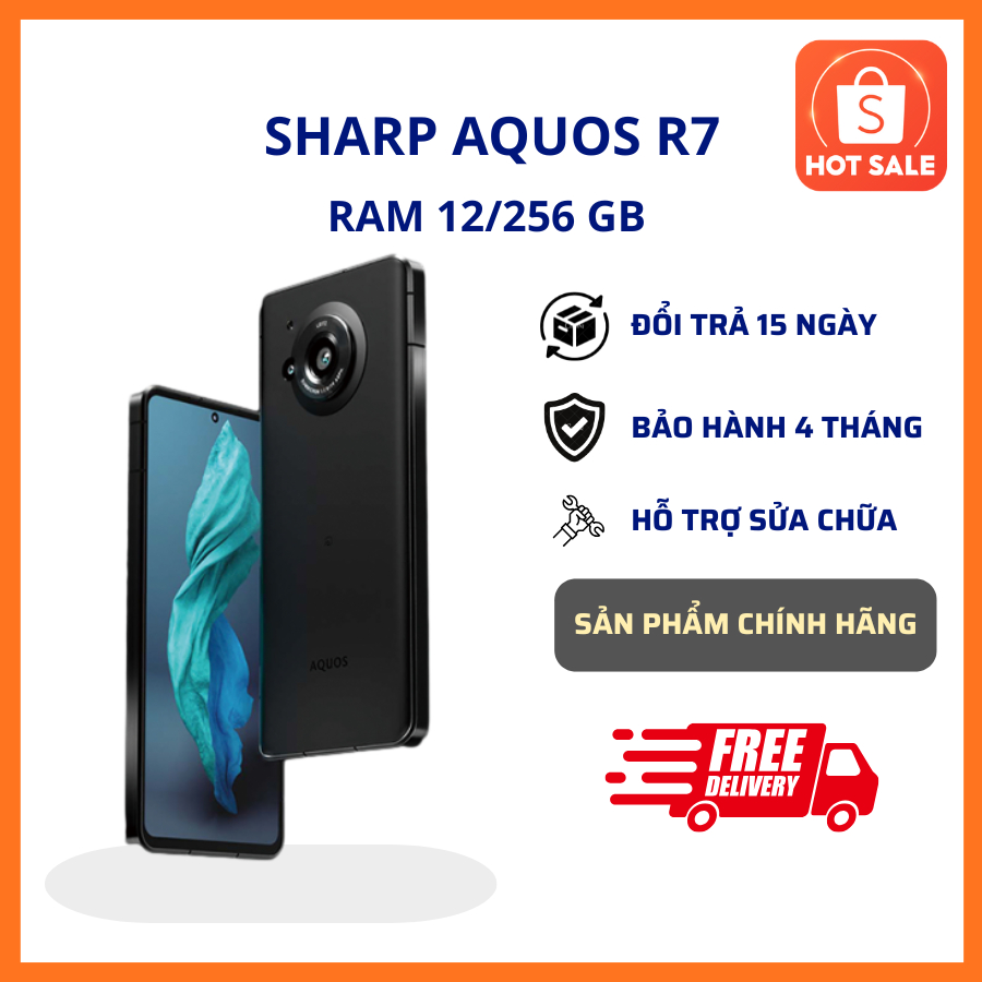 [MỚI] - Điện Thoại SHARP R7 Cấu Hình Cao, 2SIM, RAM 12/256 GB ...