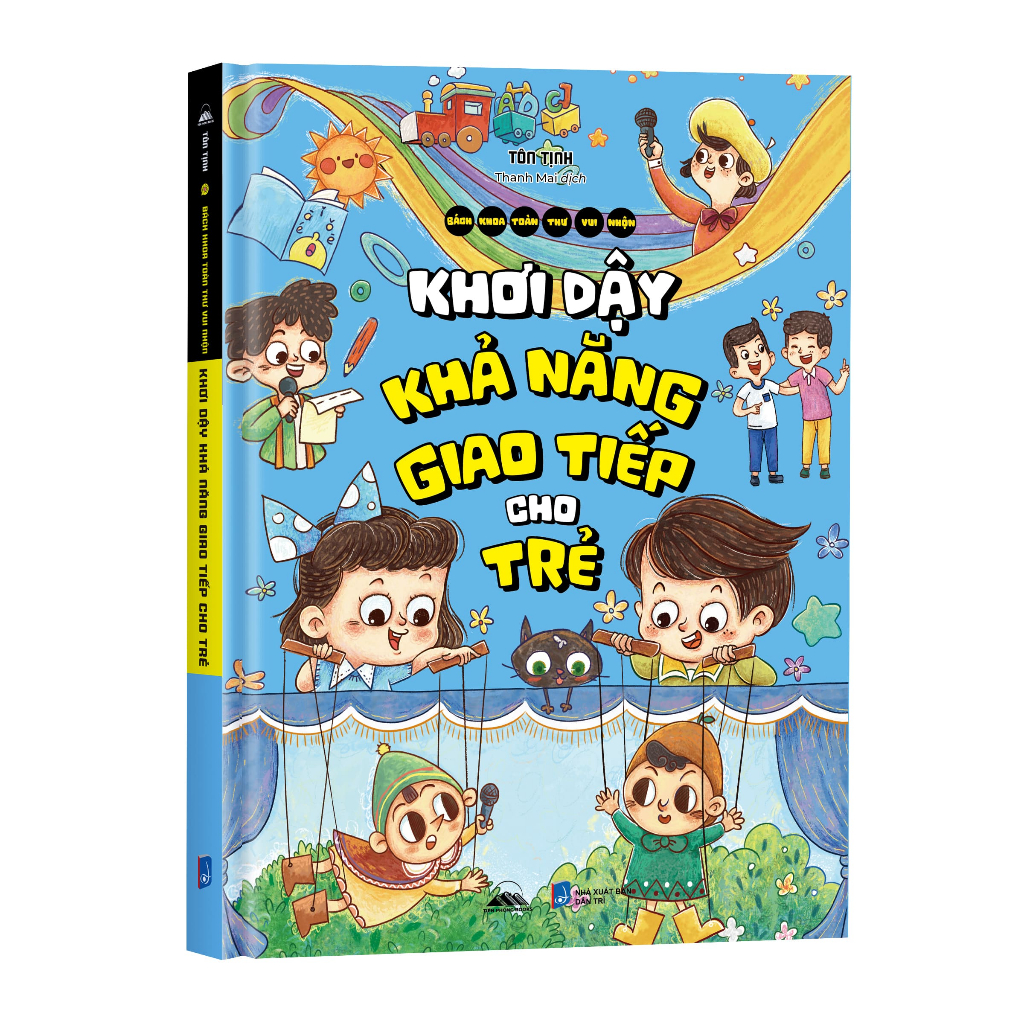 Sách - Khơi Dậy Khả Năng Giao Tiếp Cho Trẻ - Truyện Tranh Khai Sáng Tư Duy