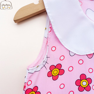 Váy Lanh bé gái, Đầm Lanh bé gái dáng suông cổ sen ChuChoaKids [VBC36]