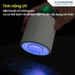 Máy Lọc Không Khí Mini Cao Cấp Dùng Trong Xe Hơi Bàn Làm Việc - Khử Khuẩn Tia UV Lọc Bụi Mịn PM 2.5 — ảnh 4