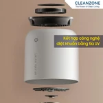 Máy Lọc Không Khí Mini Cao Cấp Dùng Trong Xe Hơi Bàn Làm Việc - Khử Khuẩn Tia UV Lọc Bụi Mịn PM 2.5 — ảnh 6