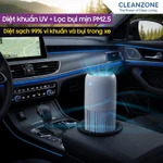Máy Lọc Không Khí Mini Cao Cấp Dùng Trong Xe Hơi Bàn Làm Việc - Khử Khuẩn Tia UV Lọc Bụi Mịn PM 2.5 — ảnh 2