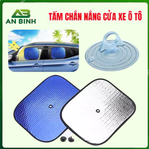 Tấm Chắn Nắng Cửa Ô Tô - Tấm Che Nắng Ô Tô Xốp Bạc Dày Dặn - An Bình Auto