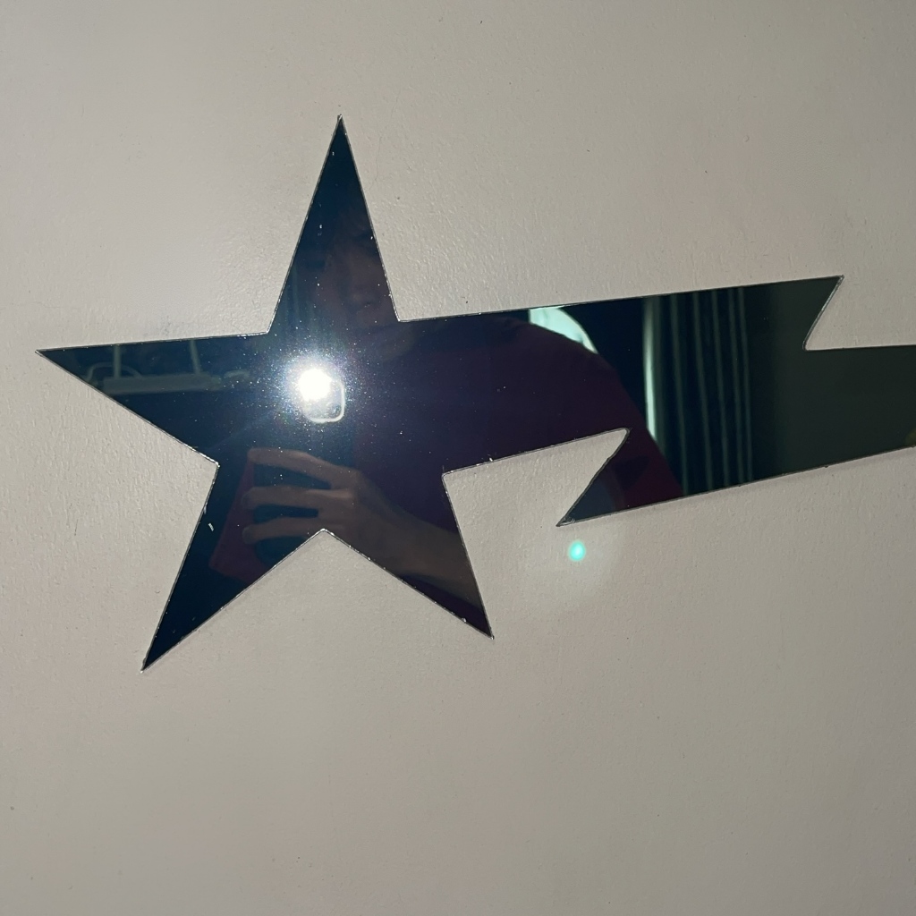 Gương Trang Trí Hình Ngôi Sao, Gương Treo Tường Decor Phòng Star Mirror 2  - Mizzor Studio
