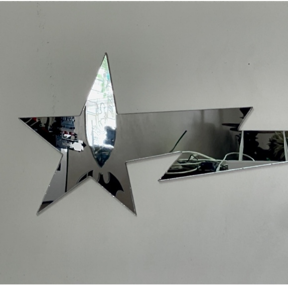 Gương Trang Trí Hình Ngôi Sao, Gương Treo Tường Decor Phòng Star Mirror 2  - Mizzor Studio