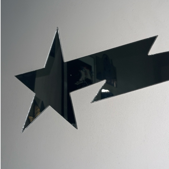Gương Trang Trí Hình Ngôi Sao, Gương Treo Tường Decor Phòng Star Mirror 2  - Mizzor Studio