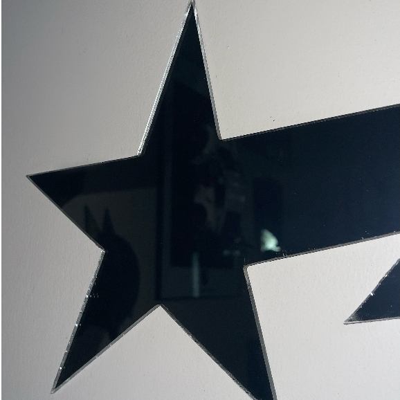 Gương Trang Trí Hình Ngôi Sao, Gương Treo Tường Decor Phòng Star Mirror 2  - Mizzor Studio