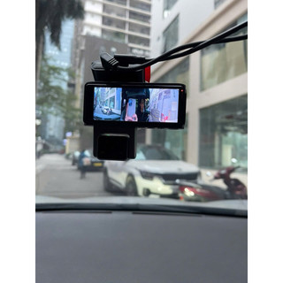 Camera hành trình ô tô 3 mắt S16 Tích hợp AI đọc biển số xe khi trích xuất Hồng ngoại ghi đêm Phân giải 2K BH 12 tháng