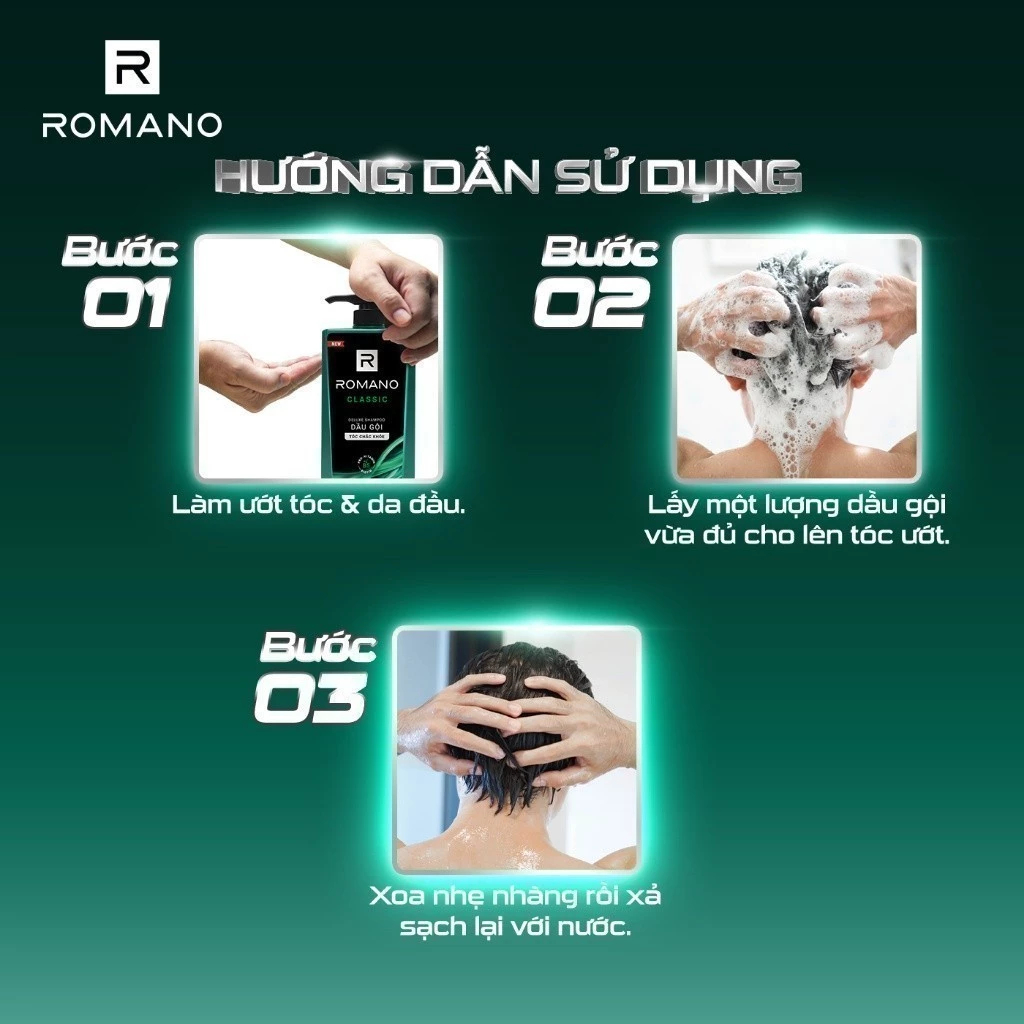 [GIFT] Dầu Gội Romano 150g Mùi Ngẫu Nhiên