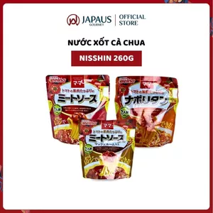 Nước Sốt Cà Chua Nisshin 260g (Napolitan / Thịt / Thịt & Nấm)