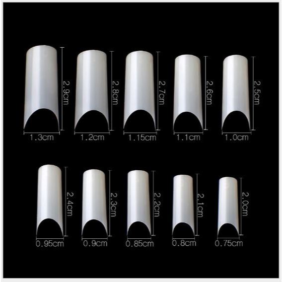 ( HOT) Hộp 100 móng nối Form ĐỐT TRE