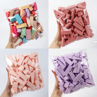 Set mút 🇰🇷 Hàn Quốc tán kem nền, dặm phấn, Mút Góc trang điểm giúp lớp nền bám mịn, siêu xịn xò