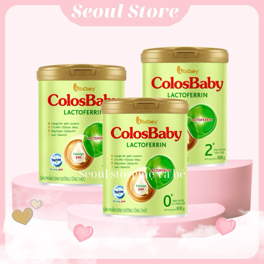 Colosbaby Lactoferrin dành cho trẻ sinh mổ Siêu phẩm mới của nhà Vitadairy  Mến mới mẹ tham khảo bảng thành phần 🥰🥰