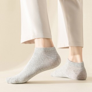 Tất Vớ Cổ Thấp Nam Nữ Trơn Uranox Basic, Chất Liệu Cotton Thoáng Khí, Êm Ái, Co Dãn