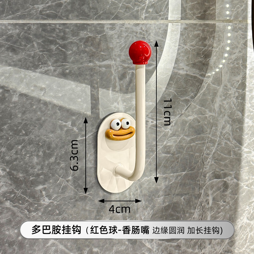 Móc Treo Tường Dán Tự Dính Hình Hoạt Hình Dễ Thương, Móc Treo Đồ Đa Năng Chịu Lực Tốt
