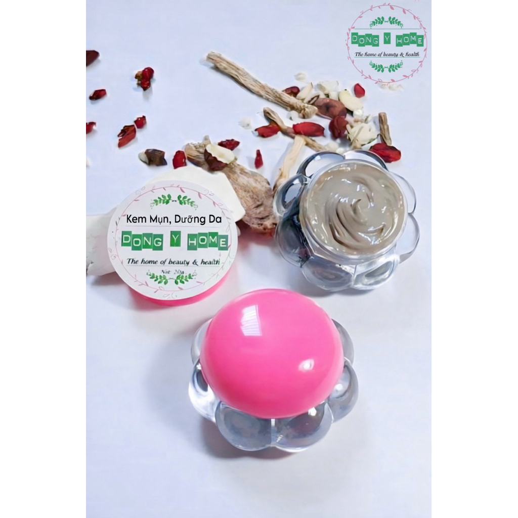 Kem Chấm Mụn Đông Y Home 20g: Hỗ Trợ Cải Thiện Thâm, Làm Đẹp Da, Skincare