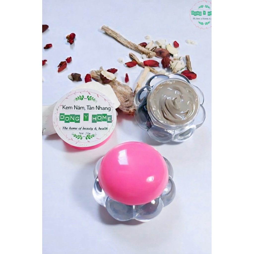 Kem Chấm Nám, Tàn Nhang Đông Y Home 20g: Hỗ Trợ Cải Thiện Thâm, Làm Đẹp Da, Skincare
