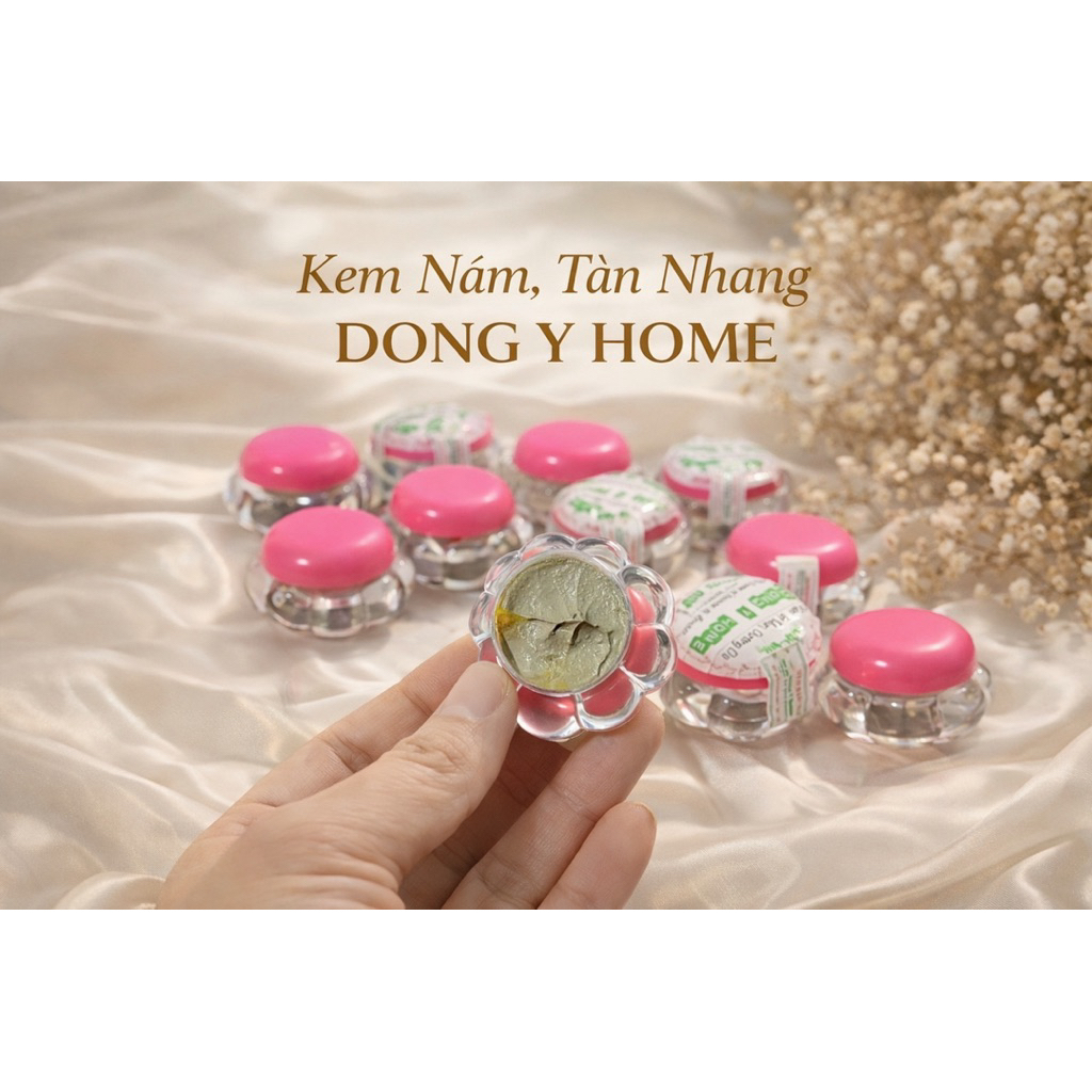 Kem Chấm Nám, Tàn Nhang Đông Y Home 20g: Hỗ Trợ Cải Thiện Thâm, Làm Đẹp Da, Skincare