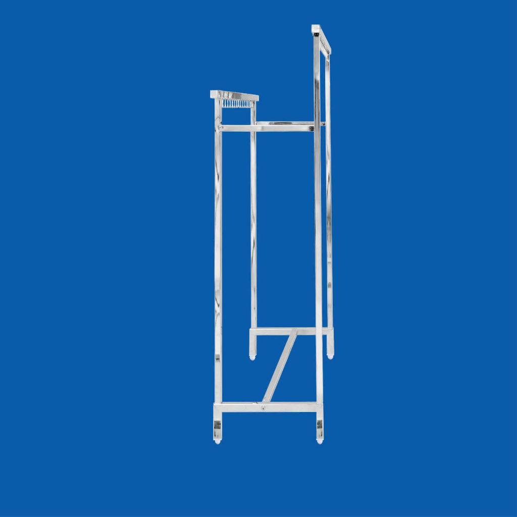 Sào phơi quần áo Deli QUI PHÚC, inox 201 sáng bóng, bền chắc, 2-3 tầng tiện lợi, lắp ráp dễ dàng