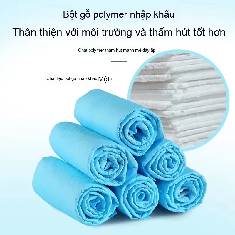 Miếng lót tiểu cho chó mèo dùng trong nhà khả năng hút nước cao chống rò rỉ dễ thay thế