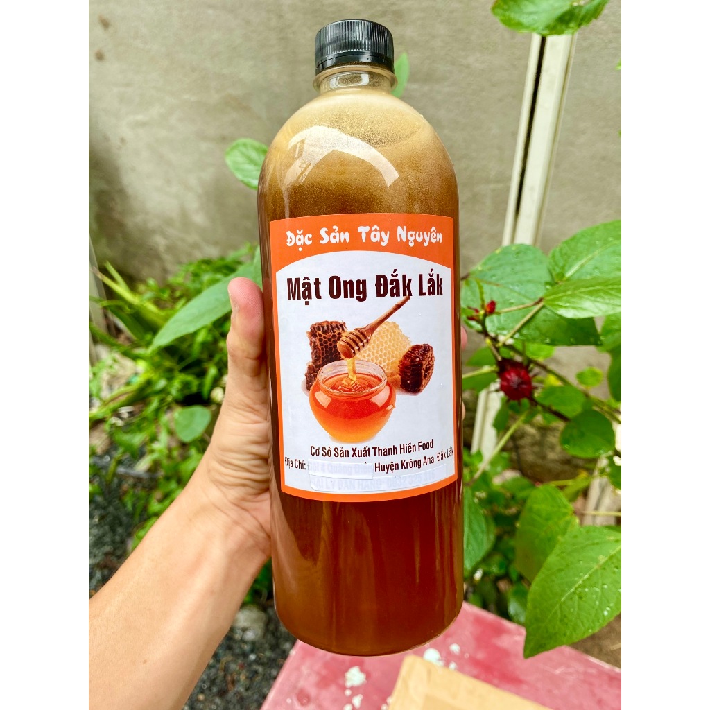 Mật Ong Hoa cà phê chai 500 ml, mật Ong Đăk lăk nguyên chất