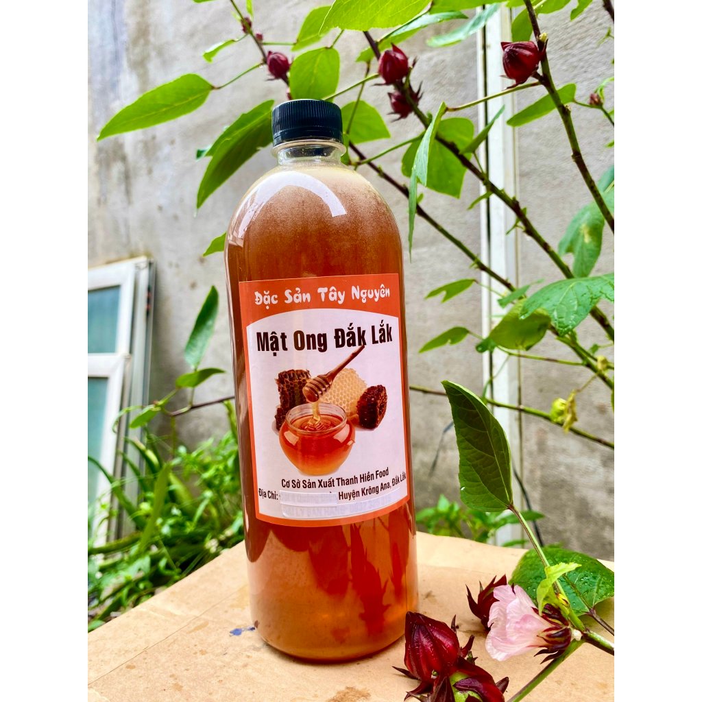 Mật Ong Hoa cà phê chai 500 ml, mật Ong Đăk lăk nguyên chất