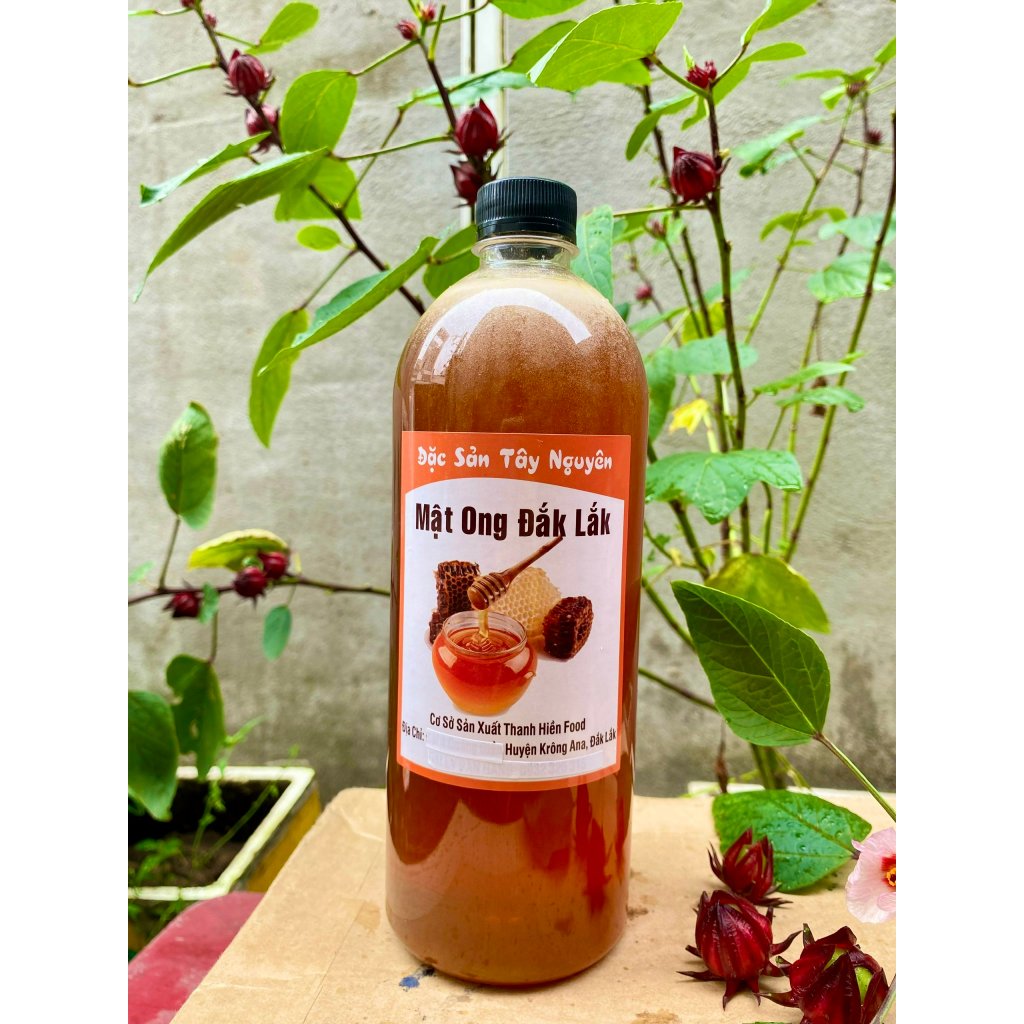 Mật Ong Hoa cà phê chai 500 ml, mật Ong Đăk lăk nguyên chất