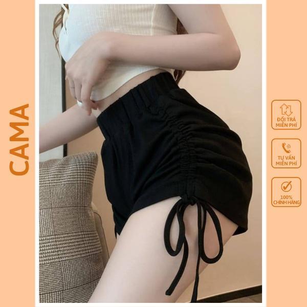 Quần Đùi Trơn Sexy Dây Rút 2 Bên Chất Cotton Mềm Mịn Co Dãn 4 Chiều