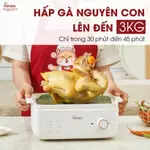 Nồi Hấp Vifiba - Nồi hấp điện Vifiba 2 Tầng - Hàng Chính Hãng - Bảo Hành 15 Tháng - Công suất 800W — ảnh 3