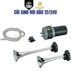 Còi Sinh Hơi/ Còi Sinh Hơi Đảo/ Kèn Sinh Hơi Đảo/ Kèn Lốc - VOXBELL Cho Xe Ô Tô, Xe Tải 110-120DB