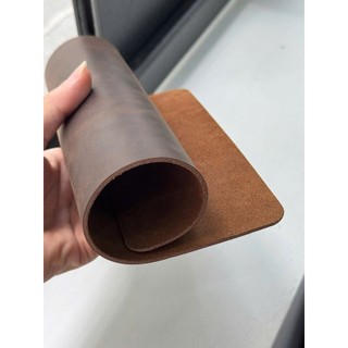 Pad Chuột Da Bò Sáp Nhập Khẩu- Kích Thước 20x25cm - Chống Nước - Chống Trầy