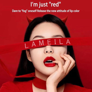 Son Kem lì LAMEILA ĐỎ SEXY 2026 mềm mịn lâu trôi nội địa MATTE LIPSTICK
