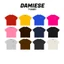 ÁO THUN BOXY DAMIESE "BLING BLING" COTTON 260GSM