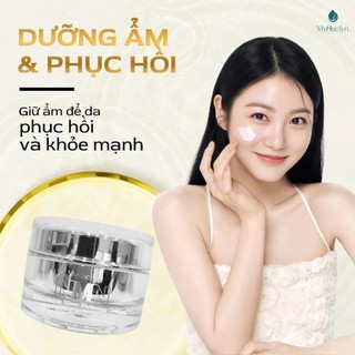 KEM NMN EXOSOME NOBLE SILVER -BAN NGÀY 50ML (MYHAELYN NMN EXO NOBLE SILVER WHITENING CREAM-8809954945861)