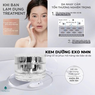 KEM NMN EXOSOME NOBLE SILVER -BAN NGÀY 50ML (MYHAELYN NMN EXO NOBLE SILVER WHITENING CREAM-8809954945861)
