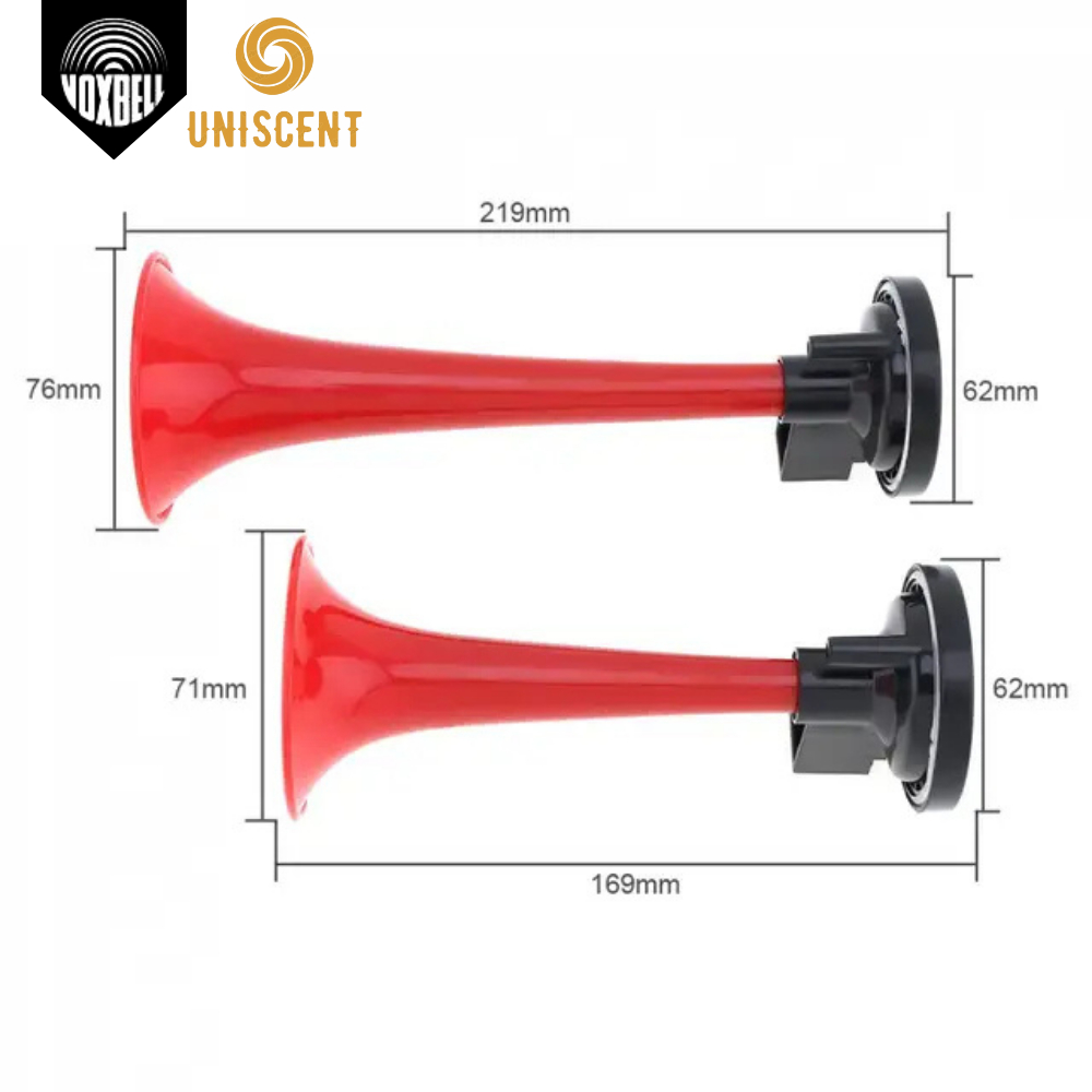 Còi Sinh Hơi/ Còi Sinh Hơi 12V/Còi Ô Tô 12V/ Còi Hơi/ Còi Điện Sinh Hơi 12-24V-VOXBELL MADE IN ITALY