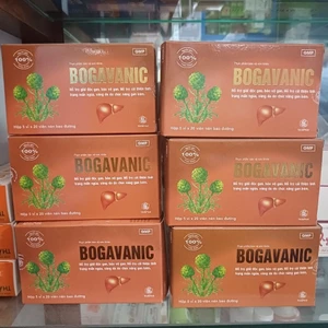 COMBO 5H Viên uống Bogavanic giải độc gan, mát gan, tăng cường chức năng gan (Hộp 100 viên)