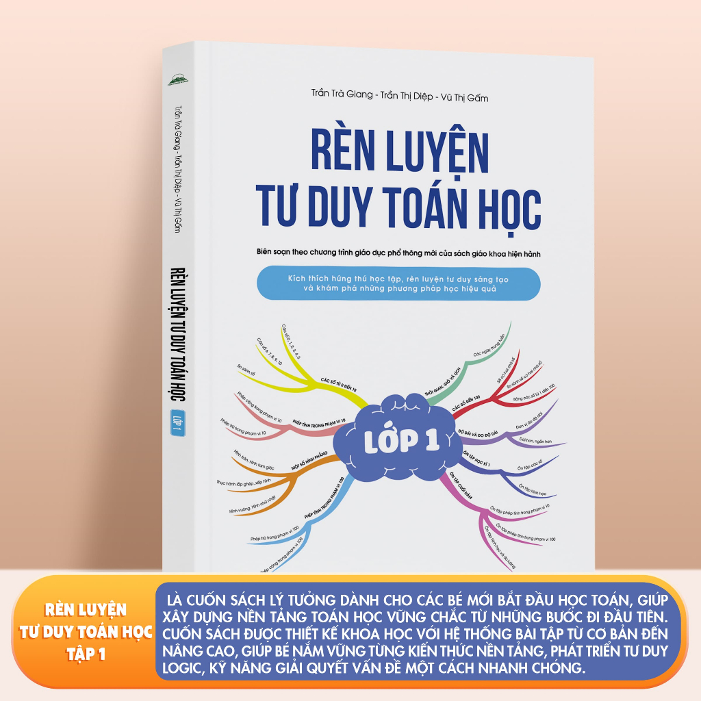 Bộ Sách Rèn Luyện Tư Duy Toán Học: Từ Lớp 1 đến Lớp 5 - Tiên Phong Books