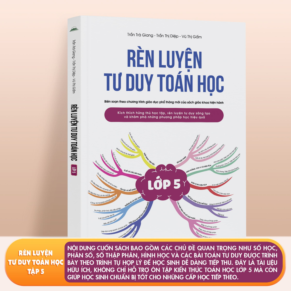 Bộ Sách Rèn Luyện Tư Duy Toán Học: Từ Lớp 1 đến Lớp 5 - Tiên Phong Books