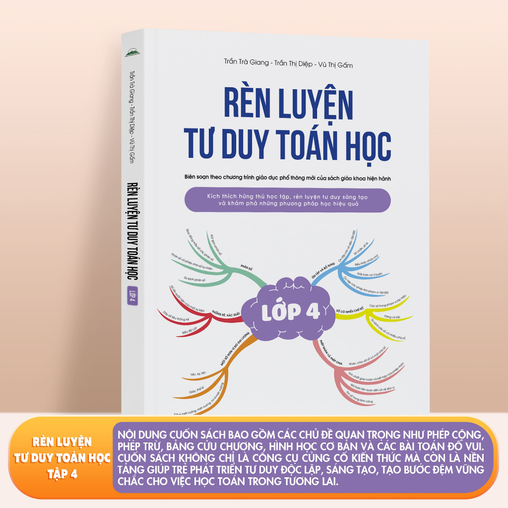Bộ Sách Rèn Luyện Tư Duy Toán Học: Từ Lớp 1 đến Lớp 5 - Tiên Phong Books