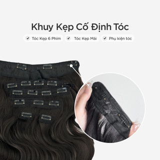 Khuy Kẹp Phím CAPELLI Cố Định Tóc Giả Và Phụ Kiện