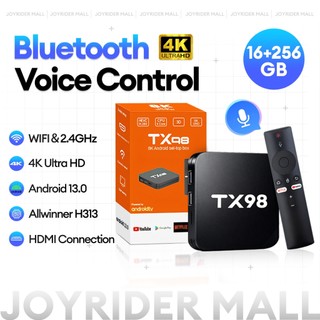 TV Box Android 13.0 - TX98 Pro - 4K UHD - 16G+256G - Điều Khiển Giọng Nói - Bluetooth