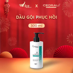 Dầu gội phục hồi tóc Ceorali giảm xơ rối, hư tổn dưỡng tóc suôn mượt 300ml