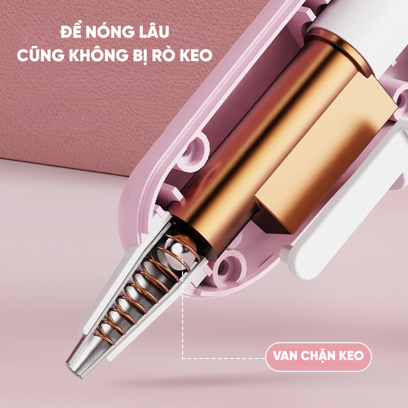 Máy Bắn Keo Nến 20W RAYENR, Súng Bắn Keo Nến Silicon Nóng Chảy Nhỏ Gọn Tiện Lợi Phù Hợp Handmade DIY SBK001