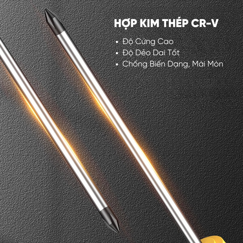 Tua Vít Sửa Chữa RAYENR, Tuốc Nơ Vít 2 Cạnh, 4 Cạnh, Tô Vít Từ Tính Mạnh Dùng Cho Gia Đình Và Công Nghiệp TV002